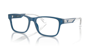 Emporio Armani EA3239 men Blue Rectangle Eyeglasses