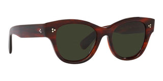 Oliver Peoples EADIE OV 5490SU women Havana Visor Sunglasses