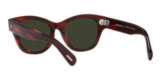 Oliver Peoples EADIE OV 5490SU women Havana Visor Sunglasses