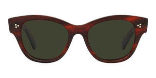 Oliver Peoples EADIE OV 5490SU women Havana Visor Sunglasses