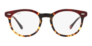 Ray-Ban EAGLEEYE RX 5598 unisex Red Geometric Eyeglasses