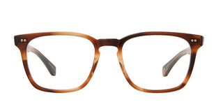 Garrett Leight EARVIN unisex Havana Squared Eyeglasses