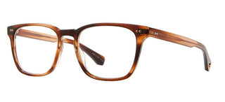 Garrett Leight EARVIN unisex Havana Squared Eyeglasses