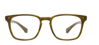 Garrett Leight EARVIN unisex Green Squared Eyeglasses