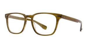 Garrett Leight EARVIN unisex Green Squared Eyeglasses