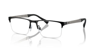 Emporio Armani EA 1110D men Black Rectangle Eyeglasses