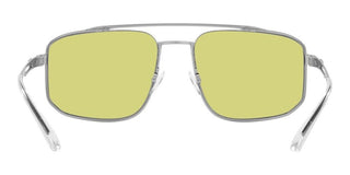 Emporio Armani EA 2139 men Silver Pilot Sunglasses