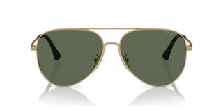 Emporio Armani EA 2149D men Gold Pilot Sunglasses