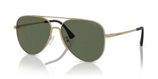 Emporio Armani EA 2149D men Gold Pilot Sunglasses