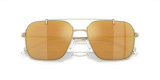 Emporio Armani EA 2150 men Gold Geometric Sunglasses