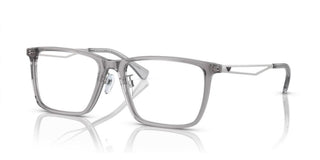 Emporio Armani EA 3214D men Grey Rectangle Eyeglasses