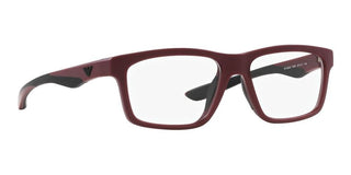 Emporio Armani EA 3220U men Red Geometric Eyeglasses