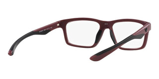 Emporio Armani EA 3220U men Red Geometric Eyeglasses