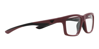 Emporio Armani EA 3220U men Red Geometric Eyeglasses