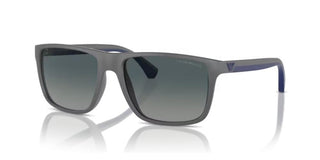 Emporio Armani EA 4033 men Grey Geometric Sunglasses