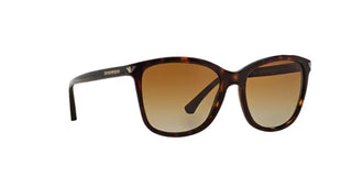 Emporio Armani EA 4060 women Havana Geometric Sunglasses