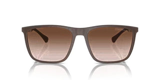 Emporio Armani EA 4150 men Brown Geometric Sunglasses