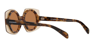 Emporio Armani EA 4207 women Havana Geometric Sunglasses