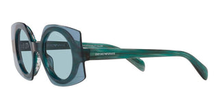 Emporio Armani EA 4207 women Blue Geometric Sunglasses