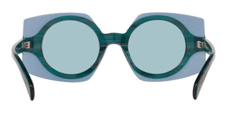 Emporio Armani EA 4207 women Blue Geometric Sunglasses