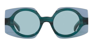 Emporio Armani EA 4207 women Blue Geometric Sunglasses