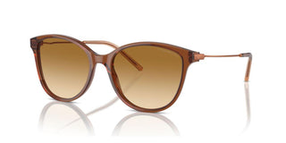 Emporio Armani EA 4220 women Brown Cat Eye Sunglasses