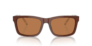 Emporio Armani EA 4224 men Brown Rectangle Sunglasses