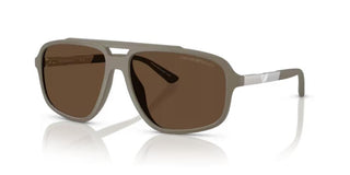 Emporio Armani EA 4236U men Brown Visor Sunglasses