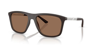 Emporio Armani EA 4237 men Brown Squared Sunglasses