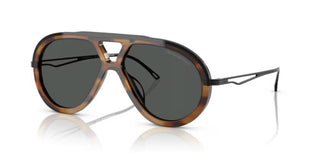 Emporio Armani EA 4242U men Brown Visor Sunglasses