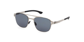 ic!berlin EDEN IC0004 unisex Silver Pilot Sunglasses