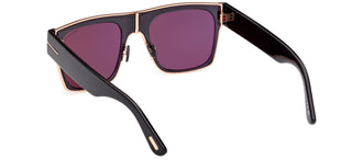 Tom Ford EDWIN FT 1073 unisex Black Squared Sunglasses