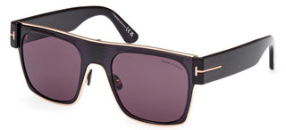 Tom Ford EDWIN FT 1073 unisex Black Squared Sunglasses