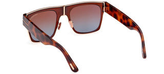 Tom Ford EDWIN FT 1073 unisex Brown Squared Sunglasses