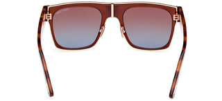 Tom Ford EDWIN FT 1073 unisex Brown Squared Sunglasses