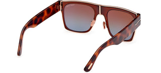 Tom Ford EDWIN FT 1073 unisex Brown Squared Sunglasses