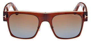 Tom Ford EDWIN FT 1073 unisex Brown Squared Sunglasses