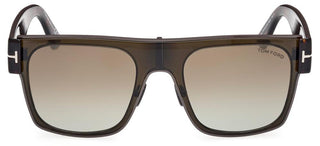 Tom Ford EDWIN FT 1073 unisex Brown Squared Sunglasses