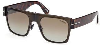 Tom Ford EDWIN FT 1073 unisex Brown Squared Sunglasses