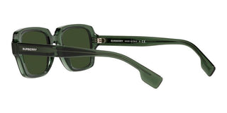 Burberry ELDON BE 4349 men Green Rectangle Sunglasses