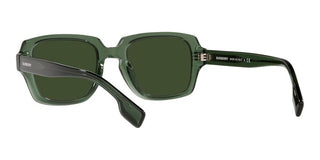 Burberry ELDON BE 4349 men Green Rectangle Sunglasses