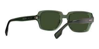 Burberry ELDON BE 4349 men Green Rectangle Sunglasses