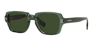 Burberry ELDON BE 4349 men Green Rectangle Sunglasses