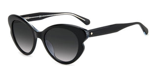 Kate Spade ELINA/G/S women Black Squared Sunglasses