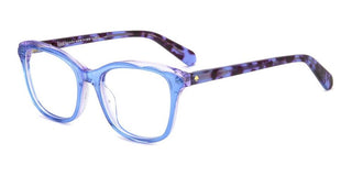 Kate Spade ELODIE unisex Blue Geometric Eyeglasses