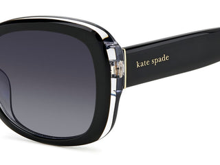 Kate Spade ELOWEN/G/S women Black Visor Sunglasses