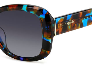 Kate Spade ELOWEN/G/S women Black Visor Sunglasses