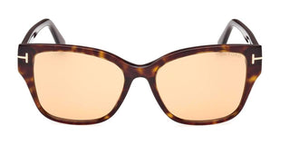 Tom Ford ELSA FT 1108 women Havana Butterfly Sunglasses