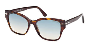 Tom Ford ELSA FT 1108 women Havana Butterfly Sunglasses