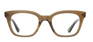 Garrett Leight EL REY unisex Green Geometric Eyeglasses